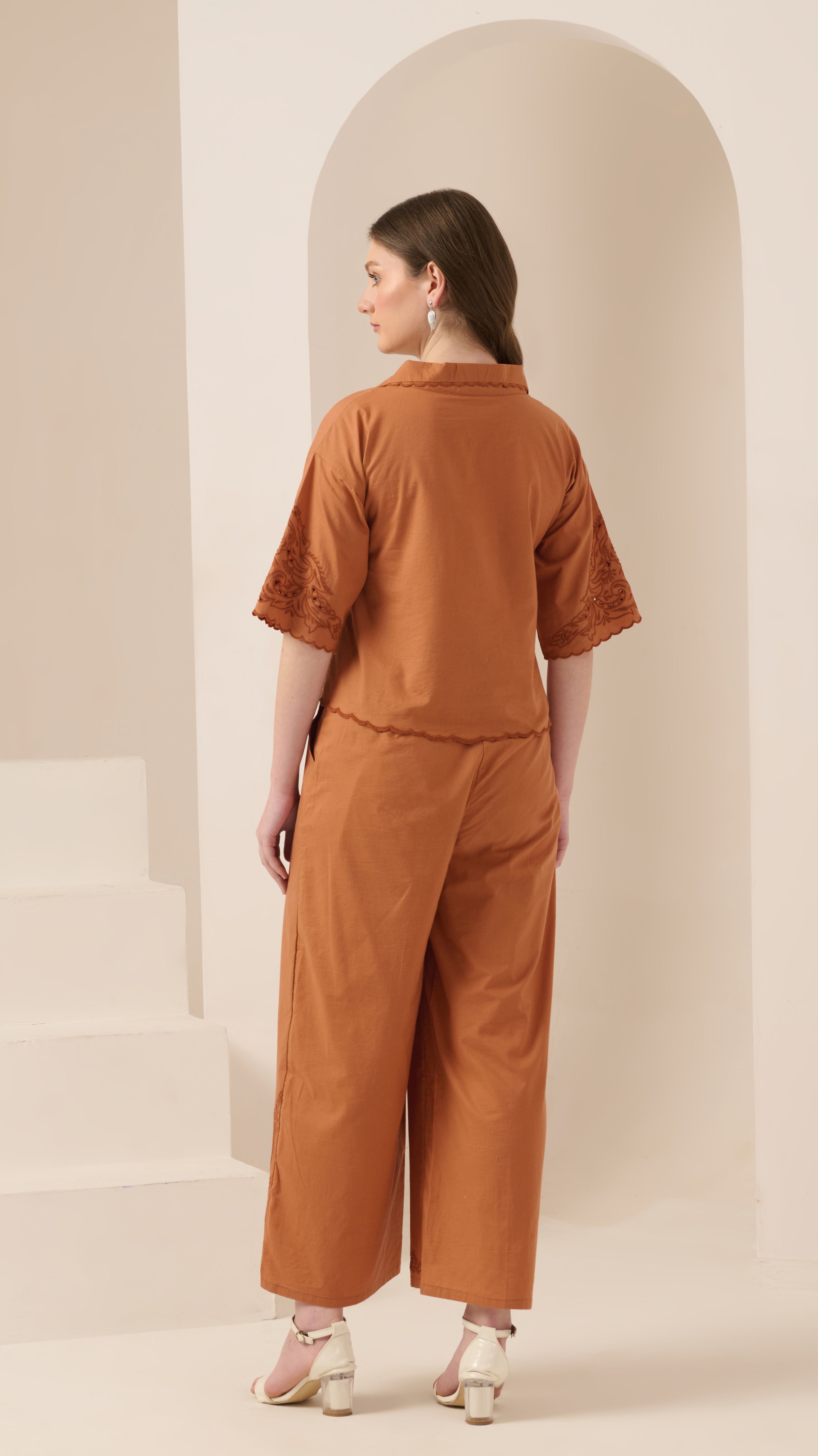 Terracotta Dreams Co-ord Set - The Basic Threads