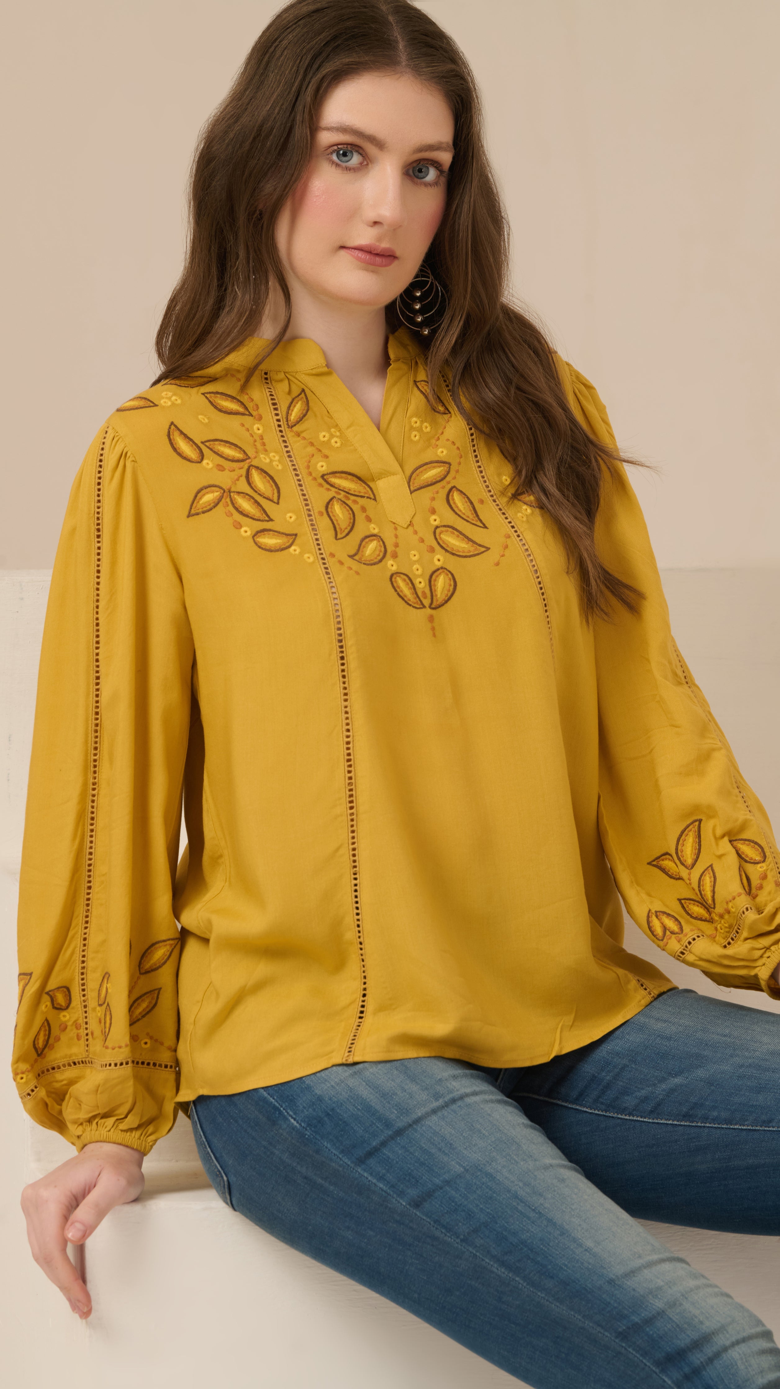 Aurora Blouse - The Basic Threads