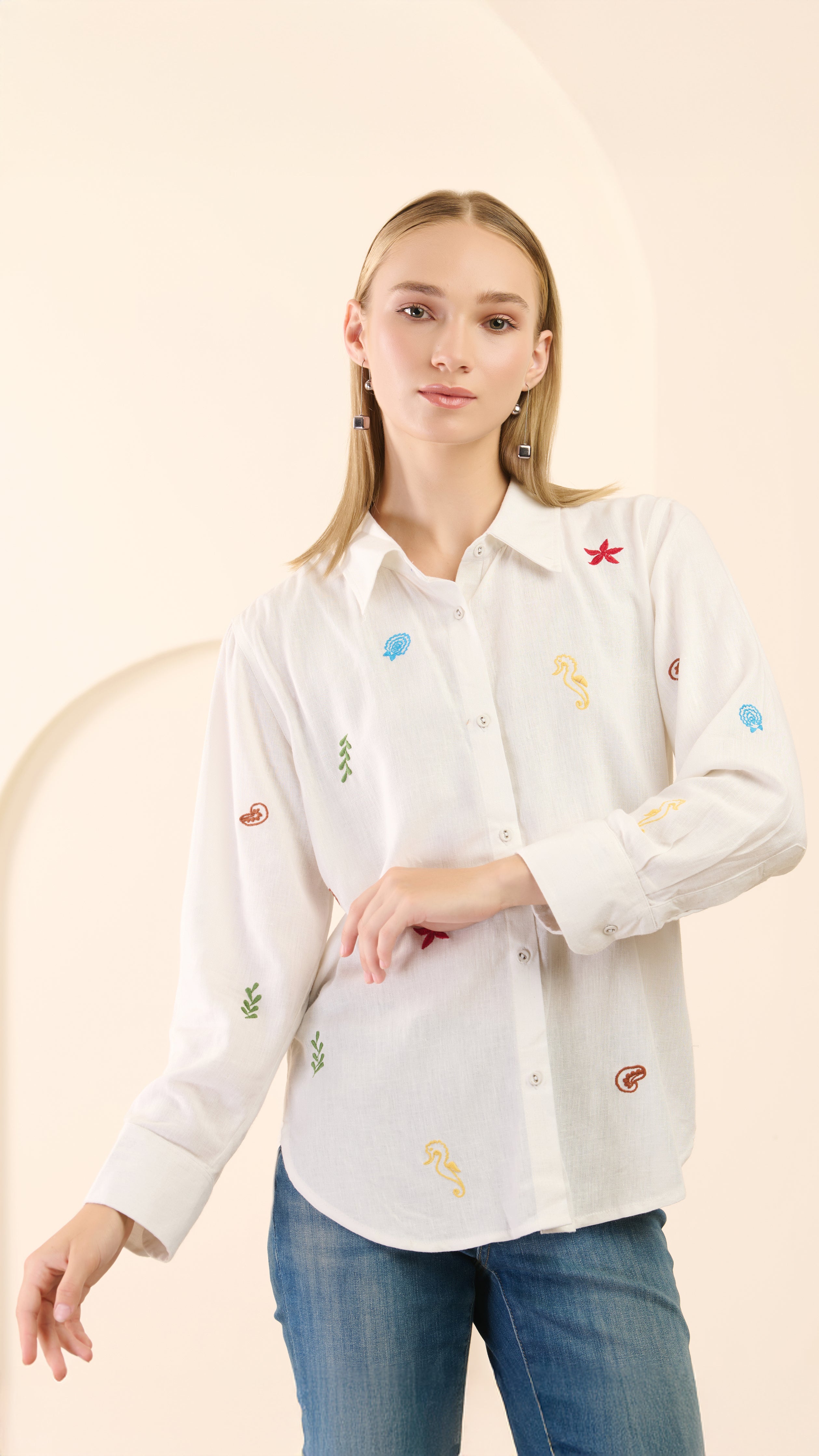 CORAL SHIRT